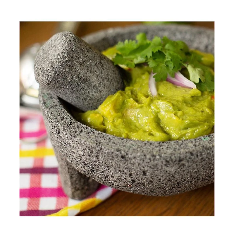 Verve Culture Molcajete in Tortila Basket