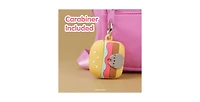 iFace x Pusheen The Cat Cute Compatible with Apple AirPods 3 Generation - Silicone Figure Protective Cover Includes Carabiner Clip Wireless Charging