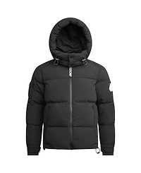 JACK1T Men's Ez Water Hooded Puffer Racer Jacket