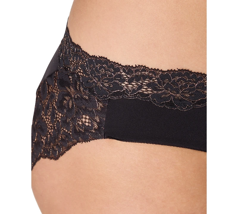 Maidenform Women's Everyday Pretty Lace Cheeky Bikini Panty