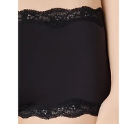 Maidenform Women's Everyday Pretty Lace Mid Rise Boyshort Panty