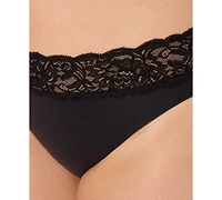 Maidenform Women's Everyday Pretty Lace Hi Cut Brief Panty