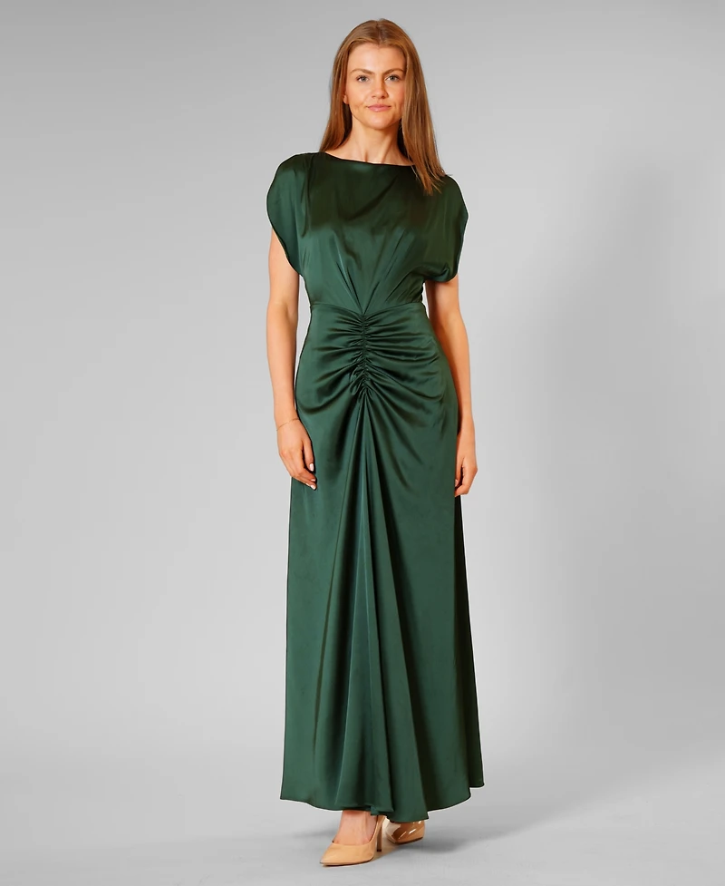 julia jordan Women's Boat Neck Gown