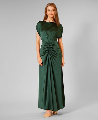 julia jordan Women's Boat Neck Gown