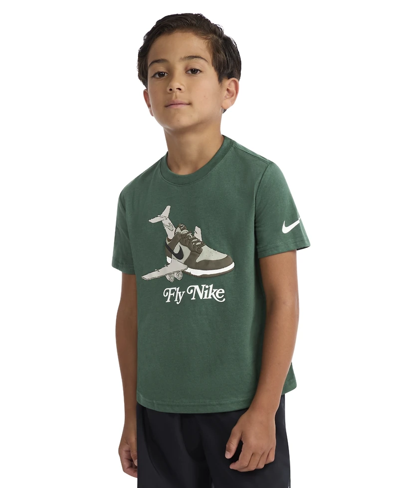 Nike Toddler and Little Boys Fly Nike Graphic T-Shirt