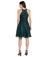 R & M Richards Women's Short Fit and Flare Dress