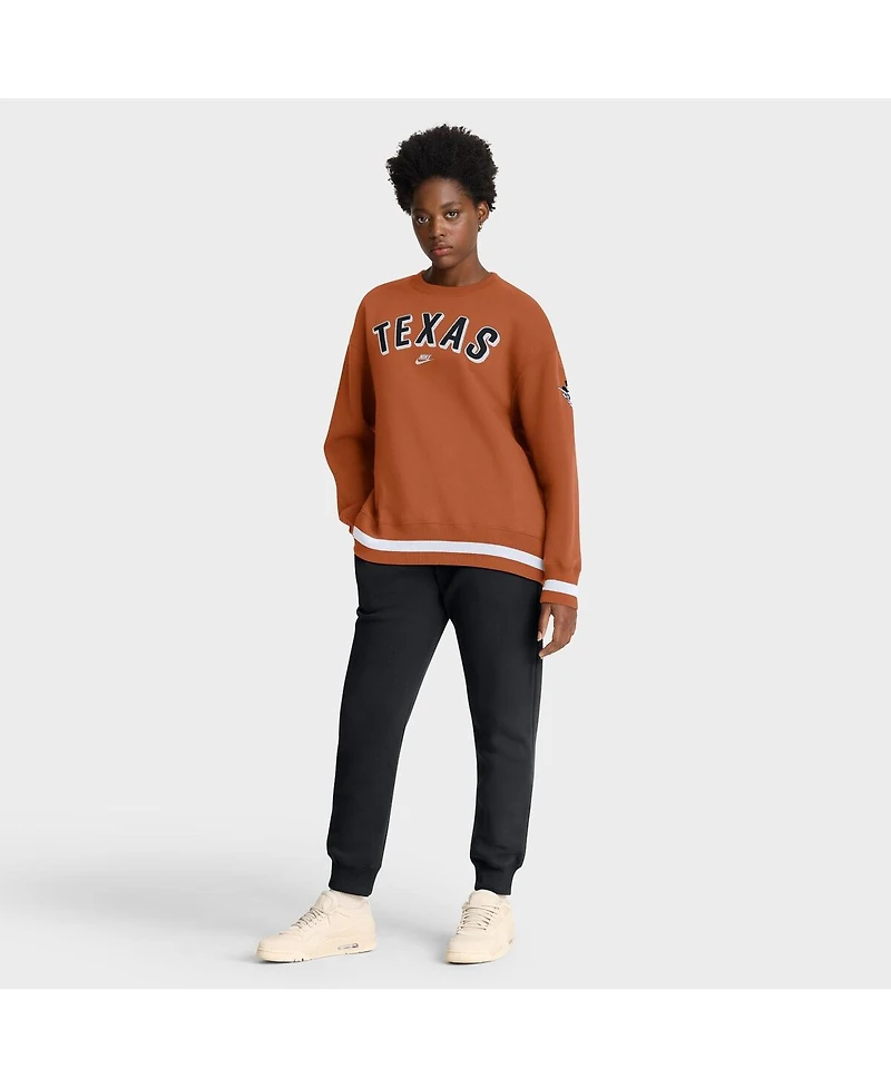 Women's Texas Orange Longhorns Oversized Legacy Phoenix Sweatshirt