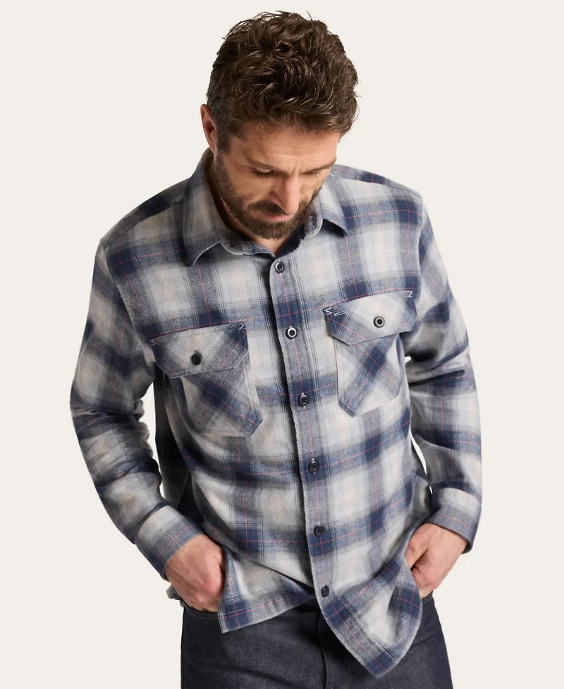 Pendleton Men's Burnside Flannel Spread Collar Shirt