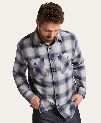 Pendleton Men's Burnside Flannel Spread Collar Shirt