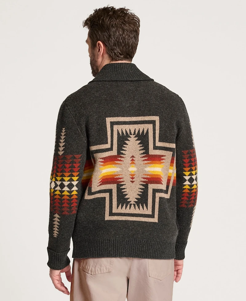 Pendleton Men's Harding Zip Long-Sleeve Cardigan Sweater
