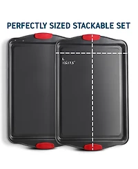Nestl Premium 2-Pc. Baking Sheet Set