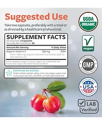 Pure Co Vitamin C Gummies, 60ct Herbal