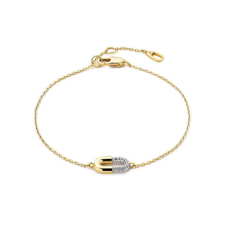 Ana Luisa Gold Charm Bracelet