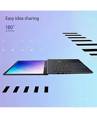 Asus Vivobook Go 15 L510 15.6" Full Hd Laptop, Intel Celeron N4500 1.1GHz, 4GB Ram, 128GB eMMC, Windows 11 Home S Mode, Star Black