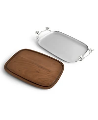 Michael Aram White Orchid Bread Board