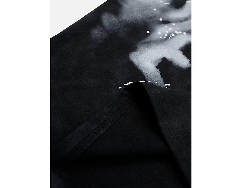 Aelfric Eden Men's Washed Abstract Graphic Tee