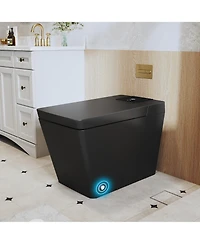 Casainc Smart One-Piece Bathroom Fixture With Heated Seat, Auto Flush, Wash, Dryer And Digital Display