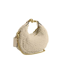Coach Jonie Shearling Mini Crossbody Bag