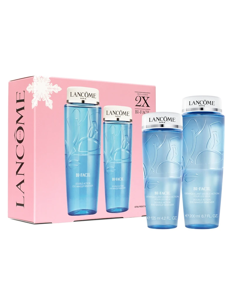 Lancome 2-Pc. Bi-Facil Double-Action Eye Makeup Remover Limited-Edition Holiday Gift Set