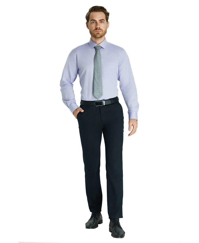 Club Room Men's Pinpoint Solid Dress Shirt, Macy's Exclusive