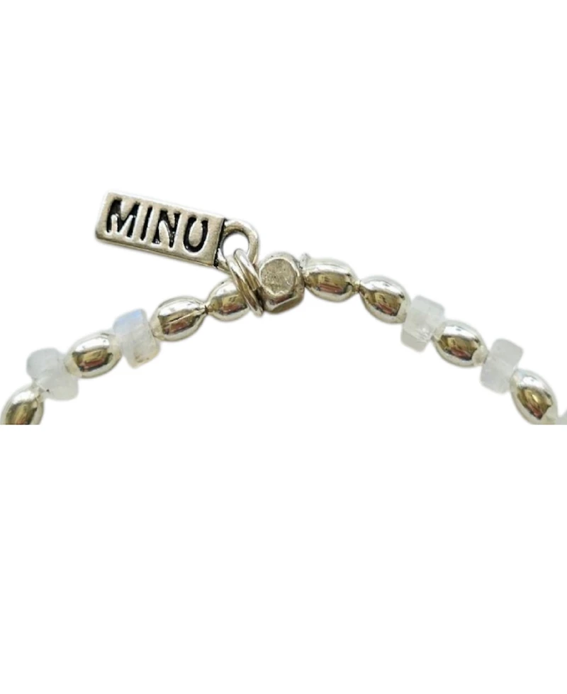 Minu Jewels Silver-Tone Stretch Bracelet
