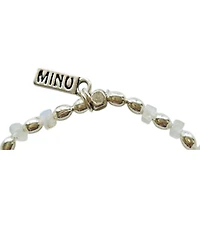 Minu Jewels Silver-Tone Stretch Bracelet
