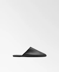 Mango Women's Leather Mule Slippers