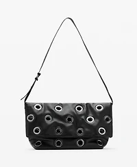 Mango Women's Eyelets Crossbody Bag