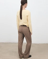 Mango Women's Fine-Knit Sweater