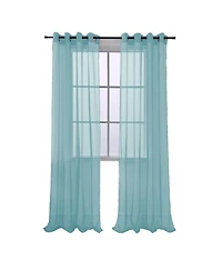 Rt Designers Collection Cara Grommet Curtain Panel for Windows, 54" x 84"