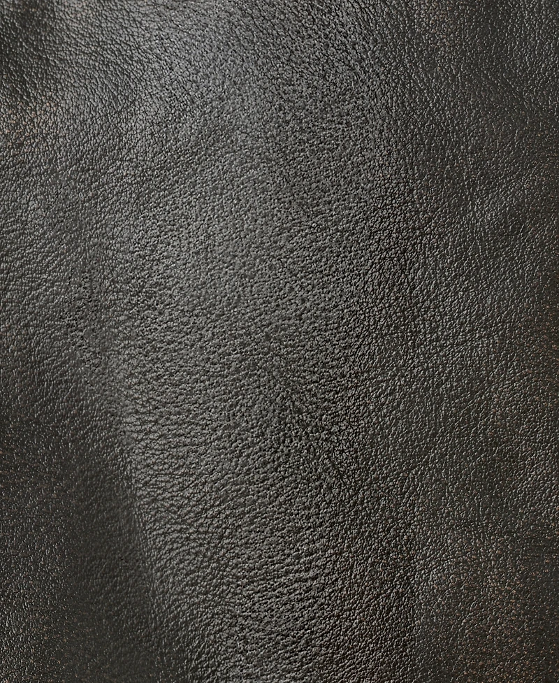 Mango Women's Leather Miniskirt