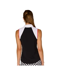 G Lifestyle Clothing Women's Color Block Sleeveless Top