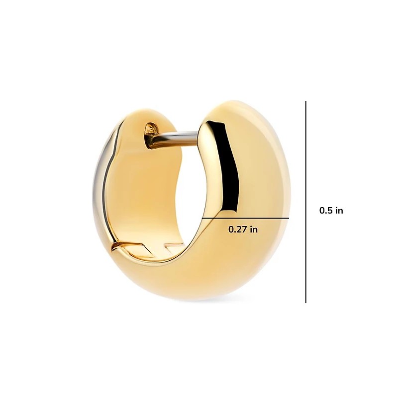 Ana Luisa Hoop Earrings - Giulia Bold
