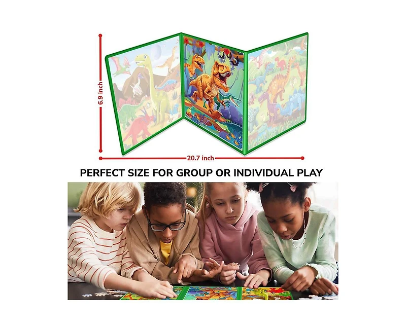 Quokka 3x36 Pcs Magnetic Puzzles for Kids