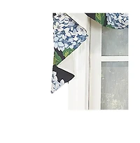 Rlf Home Hydrangea Empire Valance 3-Scoop. For windows up to 60"W