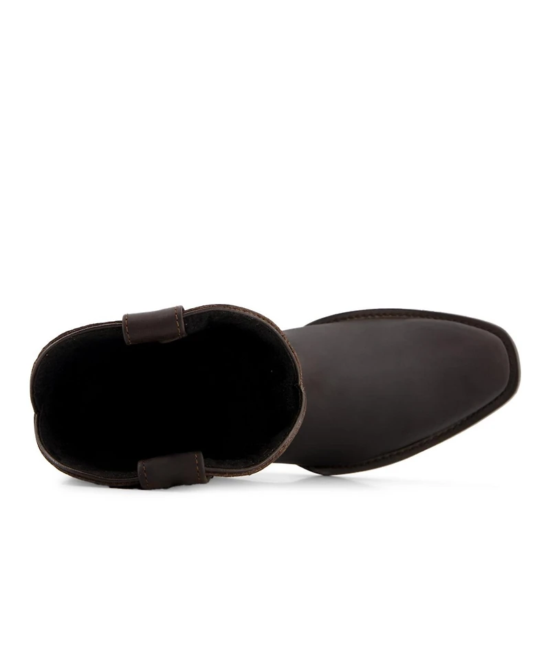 Forastero Men's Real Leather Cowboy Boots