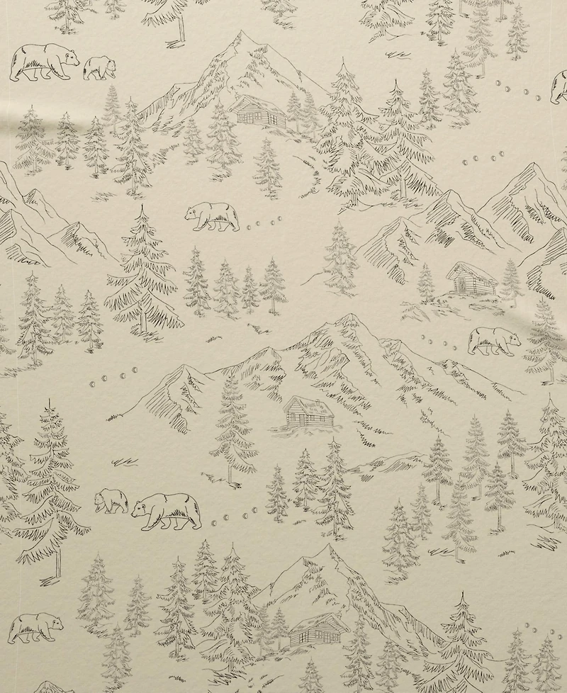 Linery & Co. Ultra-Soft Turkish Cotton Flannel Lodge Print Sheet Set