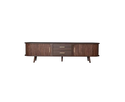 Casainc Mid-Century Modern Storage Cabinet With Tv Stand