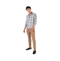 Campus Sutra Men's Multicolour Checkered Regular Fit Casual Shirt