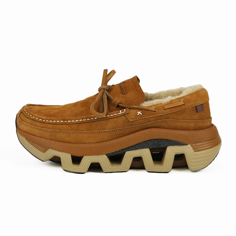 Pinnip Men's Genuine Suede Winter Loafers