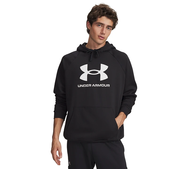 Under Armour Men's Rival Logo Hooded Sweatshirt