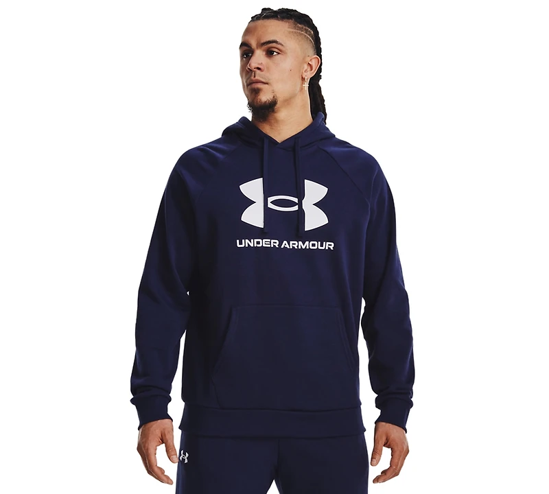 Under Armour Men's Rival Logo Hooded Sweatshirt