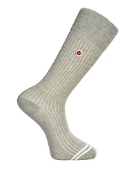 Love Sock Company Men's Ribbed Solid Socks