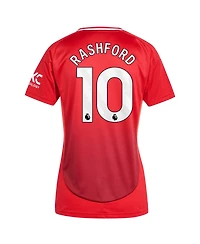 Adidas Women's Marcus Rashford Red Manchester United 2024/25 Home Replica Player Jersey