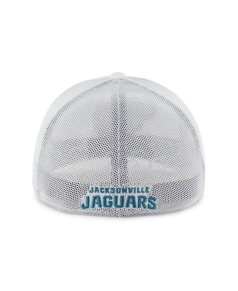 Men's White Jacksonville Jaguars Snowball Trophy Stretch Fit Hat