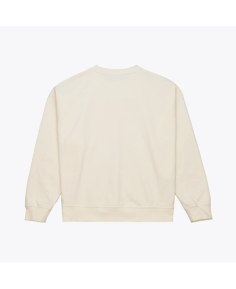 Women's Cream Kansas City Chiefs Tonal Arch Sweatshirt