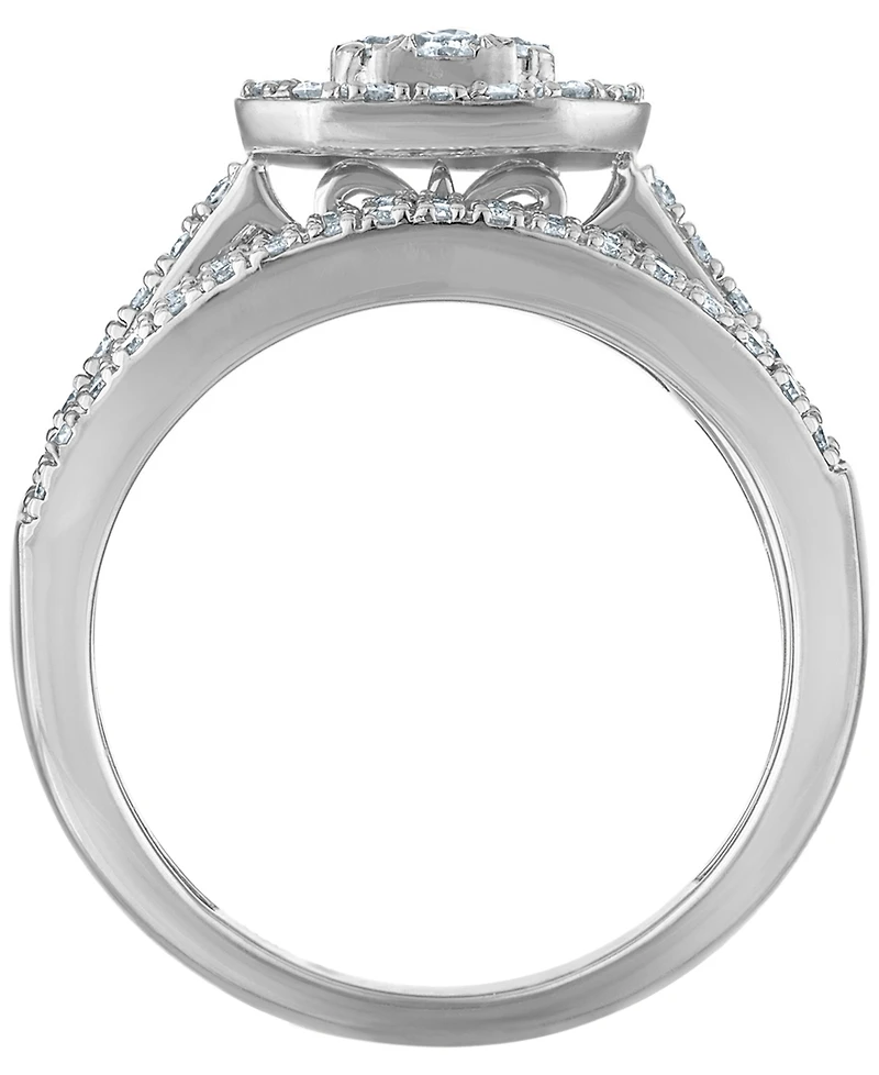 Macy's Diamond Ring (1 ct. t.w.) in 10k White Gold