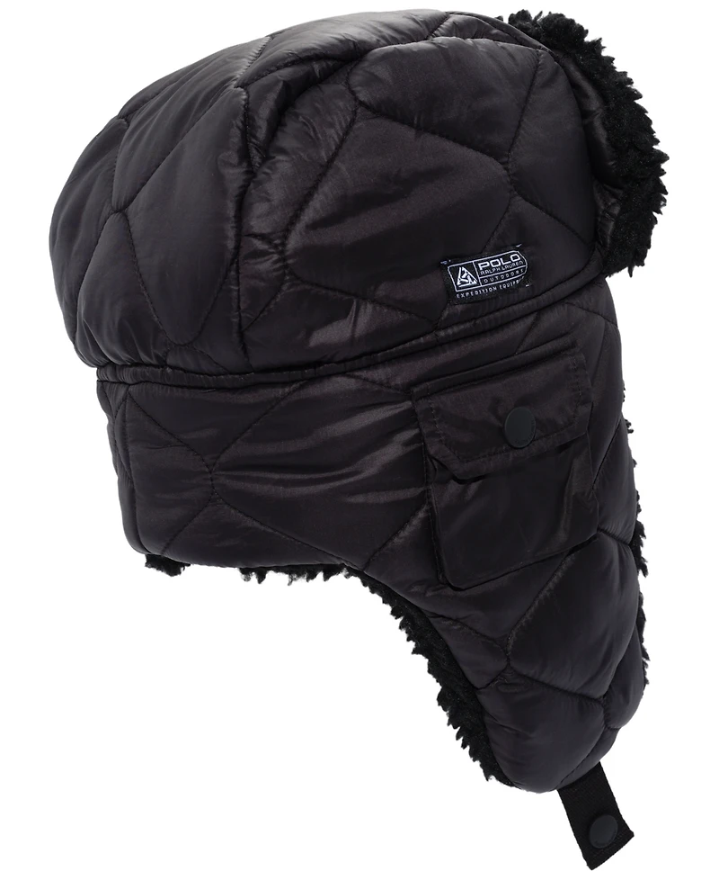 Polo Ralph Lauren Men's Sherpa Lined Puffer Hat