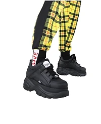 Buffalo Boots Classic Low Leather Shaft Height Sneaker