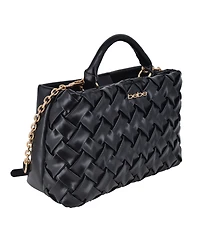 Bebe Women's Luca Small Satchel Crossbody Bag